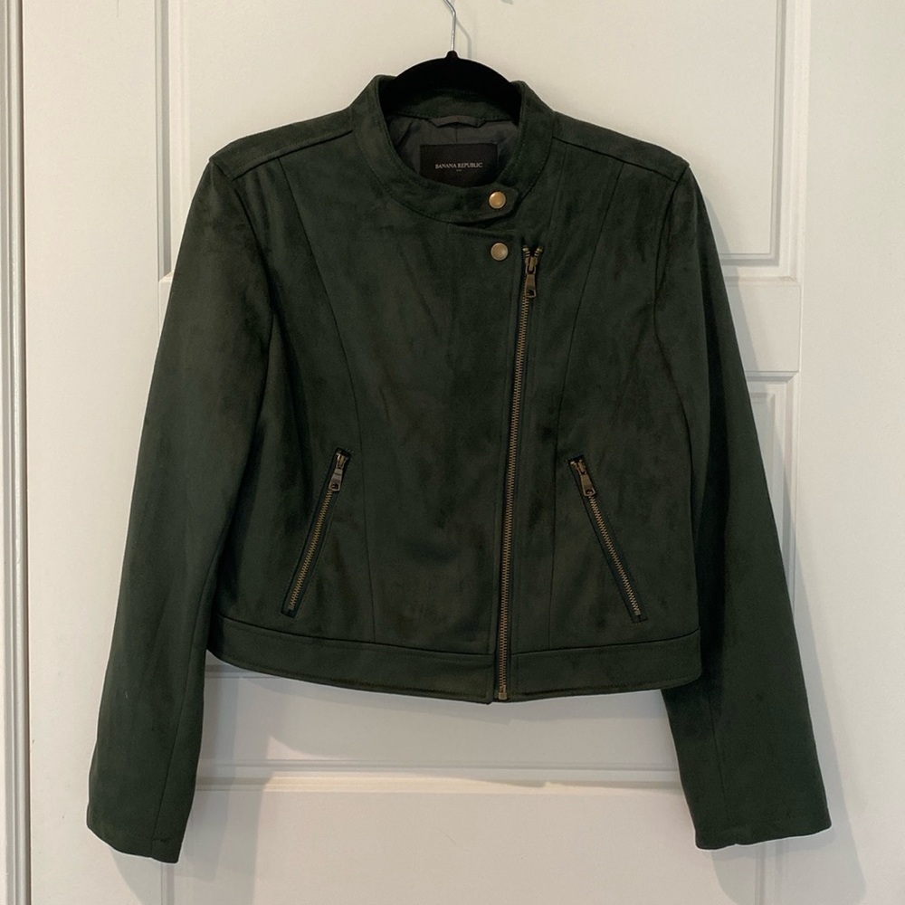 Vegan Suede Banana Republic Jacket